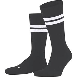 FALKE Dynamic U So Cotton Patterned Socks, Black 3000, 9.5-10.5 FALKE Dynamic U So Cotton Patterned Socks, Black 3000, 9.5-10.5