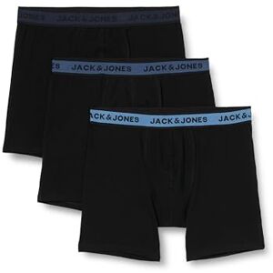 Jack&Jones JACLOUIS 12241168 3-Pack Boxers - Men Black Jack&Jones JACLOUIS 12241168 3-Pack Boxers - Men Black