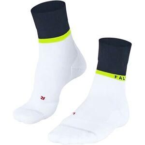 FALKE Men's RU4 Endurance Compressiion M So Cotton Functional Yarn With Compression 1 Pair Running Socks, White 2006, 5.5-7.5 FALKE Men's RU4 Endurance Compressiion M So Cotton Functional Yarn With Compression 1 Pair Running Socks, White 2006, 5.5-7.5