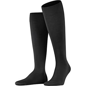 FALKE Men's ClimaWool M Kh Temperature-Regulating Long Plain 1 Pair Knee-High Socks, Black 3000, 8.5-9.5 FALKE Men's ClimaWool M Kh Temperature-Regulating Long Plain 1 Pair Knee-High Socks, Black 3000, 8.5-9.5