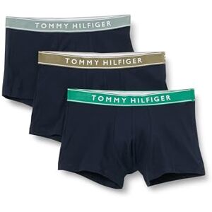 Tommy Hilfiger Men's 3P TRUNK WB UM0UM03457, Red, S Tommy Hilfiger Men's 3P TRUNK WB UM0UM03457, Red, S
