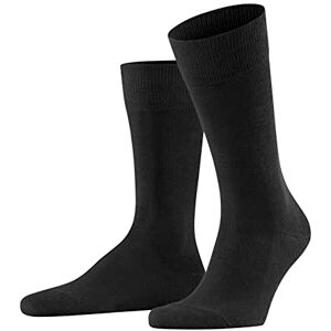 FALKE Men's Family M So Sustainable Cotton Plain 1 Pair Socks, Black 3000, 8.5-11 FALKE Men's Family M So Sustainable Cotton Plain 1 Pair Socks, Black 3000, 8.5-11