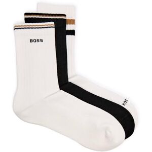 Boss Men's 3p Qs Rib Iconic Vb 10273975 0 Short_Socks, Open Miscellaneous, 40-46 Boss Men's 3p Qs Rib Iconic Vb 10273975 0 Short_Socks, Open Miscellaneous, 40-46
