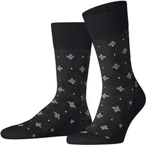 FALKE Men's Mosaic Floor M So Linen Cotton Patterned 1 Pair Socks, Black 3000, 10-11 FALKE Men's Mosaic Floor M So Linen Cotton Patterned 1 Pair Socks, Black 3000, 10-11