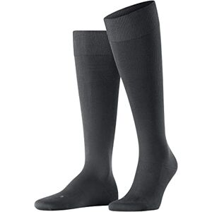 FALKE Men's Energizing Cotton M Kh Thin With Compression 1 Pair Knee-High Socks, Grey Anthracite 3110, 8.5-9.5 FALKE Men's Energizing Cotton M Kh Thin With Compression 1 Pair Knee-High Socks, Grey Anthracite 3110, 8.5-9.5