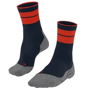 FALKE Men's TK Stabilizing M SO Wool Thick Anti-Blister 1 Pair Hiking Socks, Blue (Poppy 6182), 5.5-7.5 FALKE Men's TK Stabilizing M SO Wool Thick Anti-Blister 1 Pair Hiking Socks, Blue (Poppy 6182), 5.5-7.5
