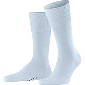 FALKE Men's Airport M So Wool Cotton Plain 1 Pair Socks, Blue Light 6594, 8.5-9.5 FALKE Men's Airport M So Wool Cotton Plain 1 Pair Socks, Blue Light 6594, 8.5-9.5