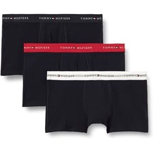 Tommy Hilfiger Men's 3P Trunk Wb UM0UM03890 Trunk, Multi (Primary Red/White/Desert Sky), XS Tommy Hilfiger Men's 3P Trunk Wb UM0UM03890 Trunk, Multi (Primary Red/White/Desert Sky), XS