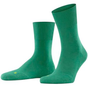 FALKE Unisex Run U So Cotton Plain 1 Pair Socks, Green Tourmaline 7618, 8-9 FALKE Unisex Run U So Cotton Plain 1 Pair Socks, Green Tourmaline 7618, 8-9