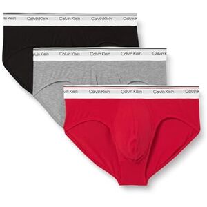Calvin Klein Men’s 3 Pack Balance Hipster Briefs with Logo Waistband, Multicolor (Black/Wrapped Logo_Black/Regatta), S Calvin Klein Men’s 3 Pack Balance Hipster Briefs with Logo Waistband, Multicolor (Black/Wrapped Logo_Black/Regatta), S