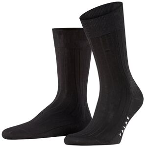 FALKE Men's Milano M So Cotton Patterned 1 Pair Socks, Black 3000, 7-8 FALKE Men's Milano M So Cotton Patterned 1 Pair Socks, Black 3000, 7-8