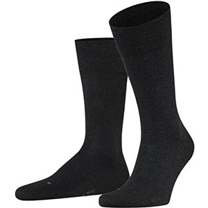 FALKE Men's Sensitive London M So Cotton With Soft Tops 1 Pair Socks, Grey Anthracite Melange 3080, 11.5-14 FALKE Men's Sensitive London M So Cotton With Soft Tops 1 Pair Socks, Grey Anthracite Melange 3080, 11.5-14