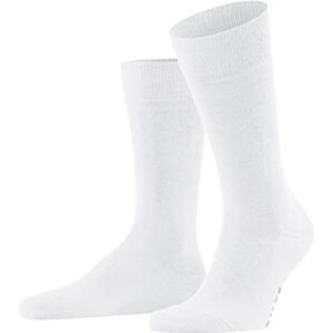 FALKE Men's Family M So Sustainable Cotton Plain 1 Pair Socks, White 2000, 8.5-11 FALKE Men's Family M So Sustainable Cotton Plain 1 Pair Socks, White 2000, 8.5-11