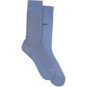 Boss Men's 2P RS Miniallover MC Regular Socks, Open Blue489, Boss Men's 2P RS Miniallover MC Regular Socks, Open Blue489,
