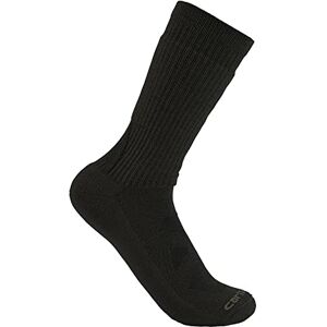 Carhartt Men's Midweight Merino Wool Blend Uniform Crew Sock, Black, Large Carhartt Men's Midweight Merino Wool Blend Uniform Crew Sock, Black, Large