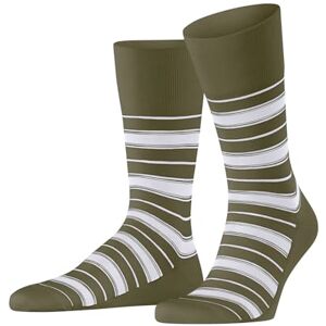 FALKE Men's Shirtline M So Cotton Patterned 1 Pair Socks, Green Crocodile 7503, 10-11 FALKE Men's Shirtline M So Cotton Patterned 1 Pair Socks, Green Crocodile 7503, 10-11