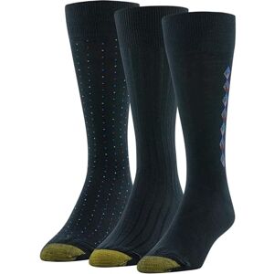 Gold Toe GOLDTOE mens Crew Socks, 3 Pairs Dress Sock, Black, Shoe Size 6-13 US Gold Toe GOLDTOE mens Crew Socks, 3 Pairs Dress Sock, Black, Shoe Size 6-13 US