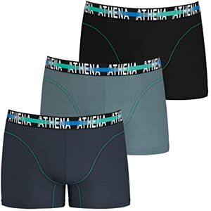 Athena Men's Endurance 24H LN49 Underwear, GRIS/Jean/Noir, M Athena Men's Endurance 24H LN49 Underwear, GRIS/Jean/Noir, M