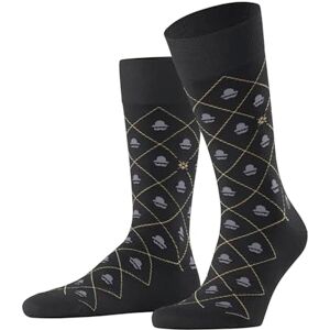 Burlington Men's Moustache & Hat M So Cotton Patterned 1 Pair Socks, Black 3000, 6.5-11 Burlington Men's Moustache & Hat M So Cotton Patterned 1 Pair Socks, Black 3000, 6.5-11