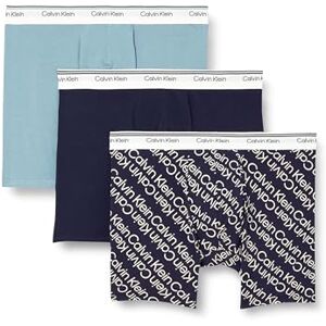 Calvin Klein Men’s 3 Pack Balance Low Rise Trunks, Multicolor (Turbulence/Ck Ck Logo_Black/ Black), XL Calvin Klein Men’s 3 Pack Balance Low Rise Trunks, Multicolor (Turbulence/Ck Ck Logo_Black/ Black), XL