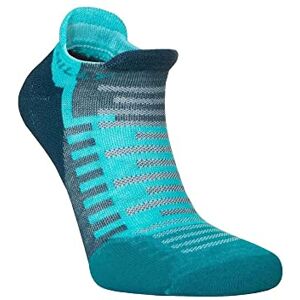 Hilly , Active Socklet Min Cushioning, Blue/Teal, Size L Hilly , Active Socklet Min Cushioning, Blue/Teal, Size L