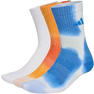 adidas Unisex TIE DYE SOCK 3 PAIR PACK, MULTICOLOR/white/ray blue, 2.5-4 adidas Unisex TIE DYE SOCK 3 PAIR PACK, MULTICOLOR/white/ray blue, 2.5-4