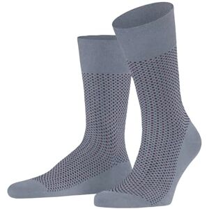 FALKE Men's Uptown Tie M SO Cotton Patterned 1 Pair Socks, Grey (Pearl Grey 3248), 7-8 FALKE Men's Uptown Tie M SO Cotton Patterned 1 Pair Socks, Grey (Pearl Grey 3248), 7-8