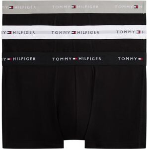 Tommy Hilfiger Men's 3P Trunk Wb UM0UM03890 Trunk, Multi (Grey Heather/Black/White), XL Tommy Hilfiger Men's 3P Trunk Wb UM0UM03890 Trunk, Multi (Grey Heather/Black/White), XL
