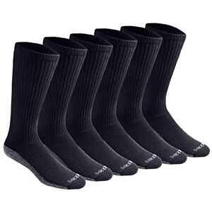 Dickies Men's Dri-tech Moisture Control Boot-Length Socks, Available in L-XL (6, 12 Casual, Black (6 Pairs), Large (Pack of 6) Dickies Men's Dri-tech Moisture Control Boot-Length Socks, Available in L-XL (6, 12 Casual, Black (6 Pairs), Large (Pack of 6)