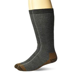 Carolina Ultimate Men's Copper Merino Wool Blend Boot Crew Socks 2 Pair Pack Casual, Grey, Large Carolina Ultimate Men's Copper Merino Wool Blend Boot Crew Socks 2 Pair Pack Casual, Grey, Large