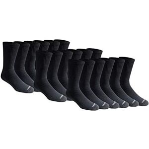 Dickies Men's Cotton Blend Cushioned Work Crew Socks, Available in L-XL, 36, Black (18 Pairs), Large (Pack of 18) Dickies Men's Cotton Blend Cushioned Work Crew Socks, Available in L-XL, 36, Black (18 Pairs), Large (Pack of 18)