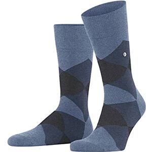 Burlington Men's Clyde M So Cotton Patterned 1 Pair Socks, Blue Light Jeans 6662, 6.5-11 Burlington Men's Clyde M So Cotton Patterned 1 Pair Socks, Blue Light Jeans 6662, 6.5-11