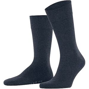 FALKE Men's Sensitive New York M So Lyocell With Soft Tops 1 Pair Socks, Blue Navy Melange 6127, 8.5-11 FALKE Men's Sensitive New York M So Lyocell With Soft Tops 1 Pair Socks, Blue Navy Melange 6127, 8.5-11