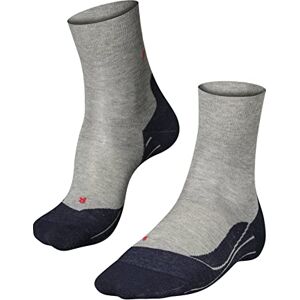 FALKE Men's RU4 Endurance M So Cotton Anti-Blister 1 Pair Running Socks, Grey Lightgrey 3406, 9.5-10.5 FALKE Men's RU4 Endurance M So Cotton Anti-Blister 1 Pair Running Socks, Grey Lightgrey 3406, 9.5-10.5