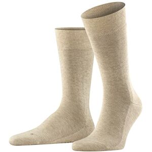 FALKE Men's Sensitive London M So Cotton With Soft Tops 1 Pair Socks, Beige Sand Melange 4650, 11.5-14 FALKE Men's Sensitive London M So Cotton With Soft Tops 1 Pair Socks, Beige Sand Melange 4650, 11.5-14