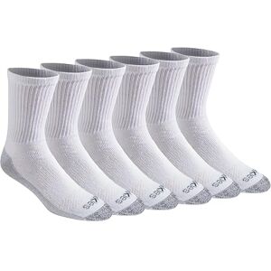 Dickies Men's Dri-tech Moisture Control Mid-Crew Socks, Available in M-XL (6, 12, Comfort Length White (6 Pairs), X-Large (Pack of 6) Dickies Men's Dri-tech Moisture Control Mid-Crew Socks, Available in M-XL (6, 12, Comfort Length White (6 Pairs), X-Large (Pack of 6)
