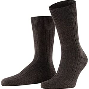 FALKE Men's Teppich Im Schuh M So Wool Plain 1 Pair Socks, Brown Dark 5450, 11.5-12.5 FALKE Men's Teppich Im Schuh M So Wool Plain 1 Pair Socks, Brown Dark 5450, 11.5-12.5