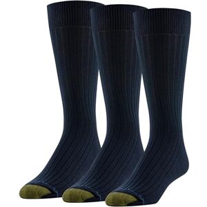 Gold Toe Men's Classic Canterbury Crew Socks, 3 Pairs casual socks, Navy, One Size UK Gold Toe Men's Classic Canterbury Crew Socks, 3 Pairs casual socks, Navy, One Size UK