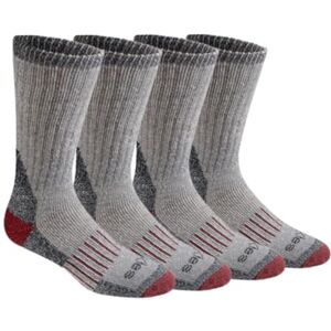 Dickies Men's Heavy Weight Wool Blend Thermal Crew Socks Multipack, Black (4 Pairs), Large Dickies Men's Heavy Weight Wool Blend Thermal Crew Socks Multipack, Black (4 Pairs), Large