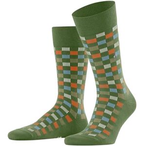 Burlington Men's Mosaic Affair M So Cotton Patterned 1 Pair Socks, Green Fir 7656, 6.5-11 Burlington Men's Mosaic Affair M So Cotton Patterned 1 Pair Socks, Green Fir 7656, 6.5-11