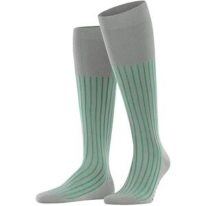 FALKE Men's Shadow M KH Cotton Long Patterned 1 Pair Knee-High Socks, Grey (Light Grey 3227), 5.5-6.5 FALKE Men's Shadow M KH Cotton Long Patterned 1 Pair Knee-High Socks, Grey (Light Grey 3227), 5.5-6.5