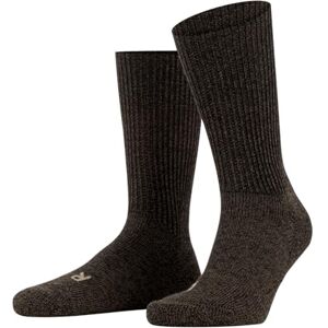 FALKE Unisex Walkie Ergo U So Wool Plain 1 Pair Socks, Brown Dark 5450, 5.5-7.5 FALKE Unisex Walkie Ergo U So Wool Plain 1 Pair Socks, Brown Dark 5450, 5.5-7.5