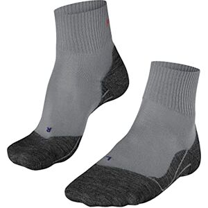 FALKE Men's TK5 Wander Cool Short M SSO Lyocell Functional Yarn Thin Anti-Blister 1 Pair Hiking Socks, Grey (Hematite 3240), 5.5-7.5 FALKE Men's TK5 Wander Cool Short M SSO Lyocell Functional Yarn Thin Anti-Blister 1 Pair Hiking Socks, Grey (Hematite 3240), 5.5-7.5