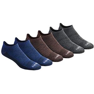 Dickies Men's Dri-tech Moisture Control No Show Socks, Available in M-XXL (6, 12, Brown (6 Pairs), Large (Pack of 12) Dickies Men's Dri-tech Moisture Control No Show Socks, Available in M-XXL (6, 12, Brown (6 Pairs), Large (Pack of 12)