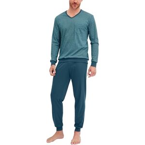 Calida Men's Relax Streamline Pajama Set, Deep Petrol, 40 Calida Men's Relax Streamline Pajama Set, Deep Petrol, 40