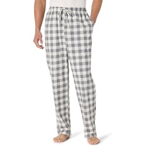 Amazon Essentials Men's Cotton Knit Pyjama Trouser, Grey Buffalo Check, 3XL Amazon Essentials Men's Cotton Knit Pyjama Trouser, Grey Buffalo Check, 3XL