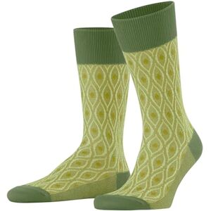 Burlington Men's Seaside Chic M So Cotton Patterned 1 Pair Socks, Green Fir 7656, 6.5-11 Burlington Men's Seaside Chic M So Cotton Patterned 1 Pair Socks, Green Fir 7656, 6.5-11