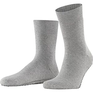FALKE Homepads M Hp Wool Cotton Grips On Sole 1 Pair Grip socks, Grey Light 3400, 5.5/8 UK FALKE Homepads M Hp Wool Cotton Grips On Sole 1 Pair Grip socks, Grey Light 3400, 5.5/8 UK