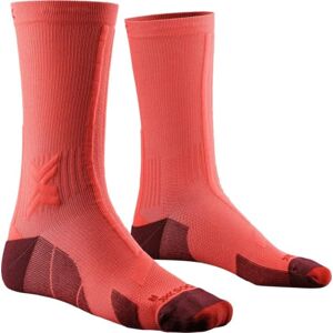 X-Bionic X-Socks® Trail Run Discover Crew, Neon red/namib red, 42-44 X-Bionic X-Socks® Trail Run Discover Crew, Neon red/namib red, 42-44