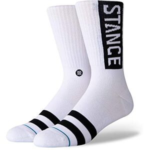Stance Crew Sock The OG (White, Small) Stance Crew Sock The OG (White, Small)